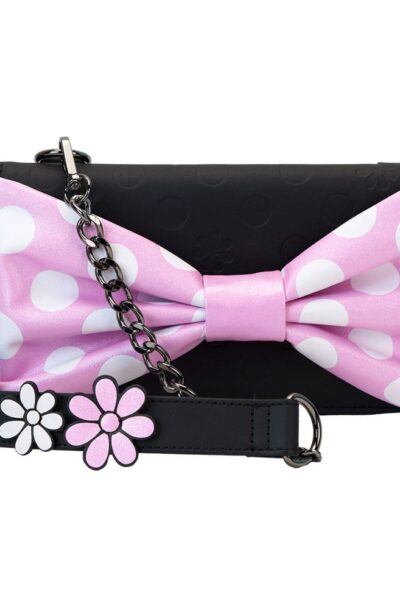 Loungefly: Disney by Loungefly Umhängetasche Minnie Floral Rock the Dots
