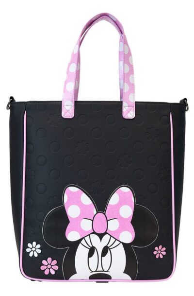 Loungefly: Disney by Loungefly Umhängetasche mit Geldbeutel Minnie Floral Rock the Dots