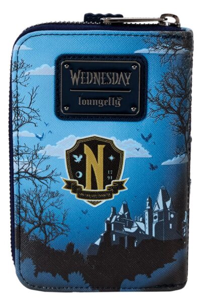 Loungefly: Wednesday by Loungefly Geldbeutel Nevermore Castle