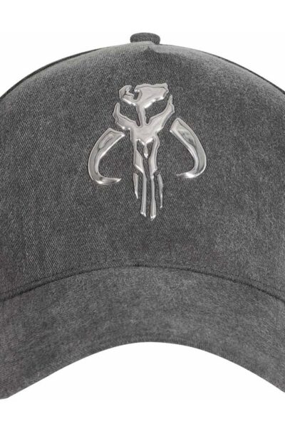 Heroes Inc: Star Wars The Mandalorian Baseball Cap Silver Crest