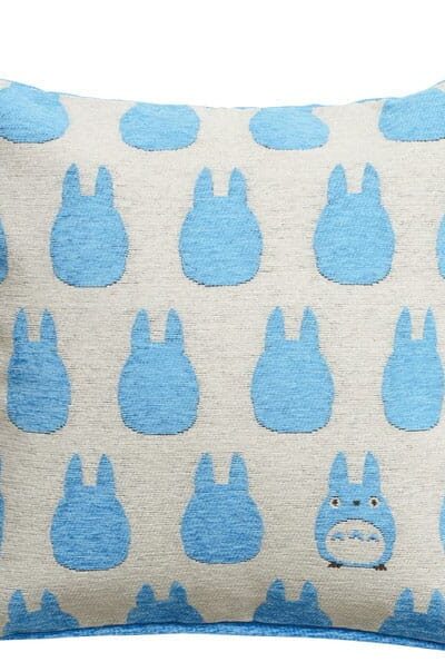 Marushin: Mein Nachbar Totoro Kissen Totoro Silhouette Blue 45 x 45 cm