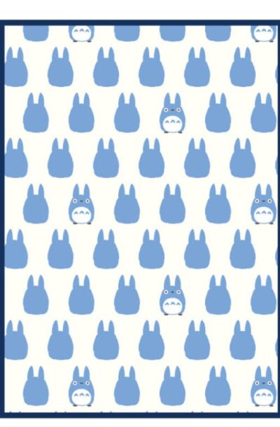 Marushin: Mein Nachbar Totoro Decke Totoro Silhouette 100 x 140 cm