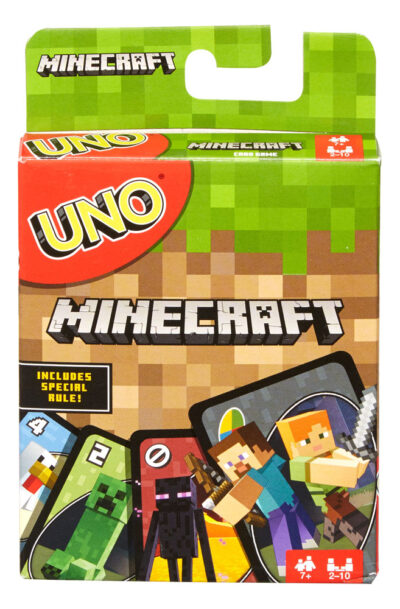Mattel: Minecraft UNO Kartenspiel
