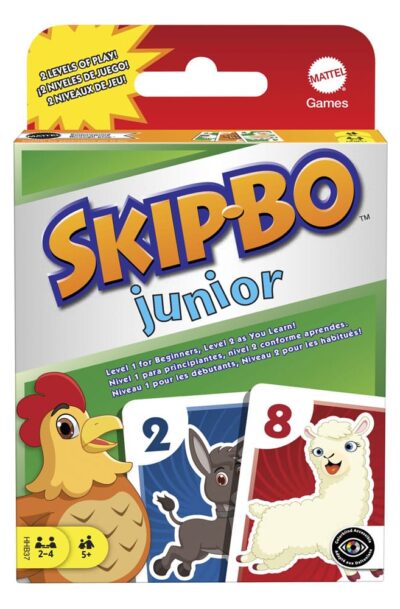 Mattel: Skip-Bo Junior Kartenspiel