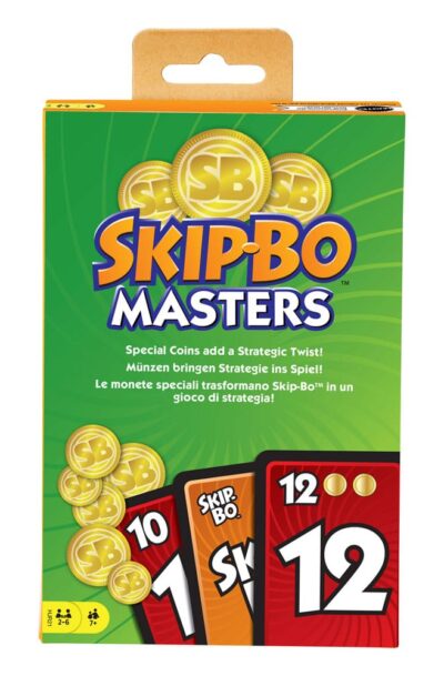 Mattel: Skip-Bo Masters Kartenspiel