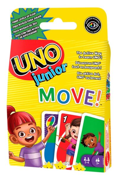 Mattel: UNO Junior Move! Kartenspiel