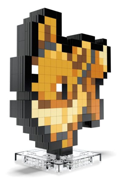 Mattel: Pokémon MEGA Bauset Evoli Pixel Art