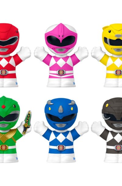Mattel: Mighty Morphin Power Rangers Little People Collector Minifiguren 6er-Pack 7 cm
