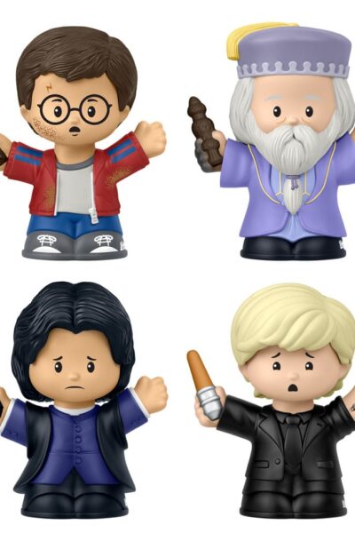 Mattel: Harry Potter und der Halbblutprinz Little People Collector Minifiguren 4er-Pack 7 cm