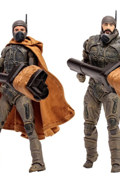 Dune: Teil 2 Actionfiguren 2er-Pack Stilgar & Shishakli (Gold Label) 18 cm