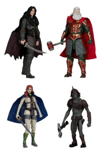 Der Herr der Ringe: Die Schlacht der Rohirrim Build-A Actionfiguren 10 cm (BAF: Snow Troll) Sortiment (4)