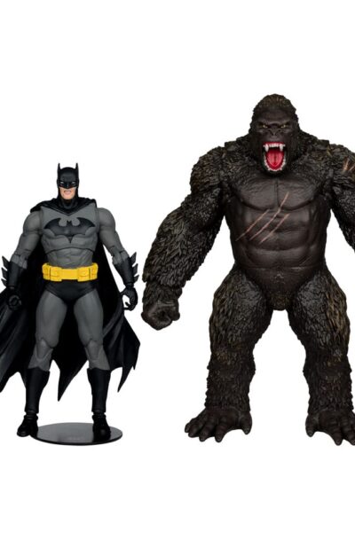 McFarlane Toys: DC Justice League Monsterverse DC Multiverse Actionfiguren 2er-Pack Batman & Kong 29 cm