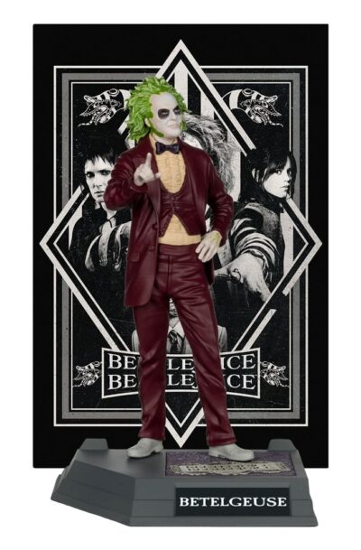 McFarlane Toys: Beetlejuice Beetlejuice Movie Maniacs PVC Statue Beetlejuice 17 cm
