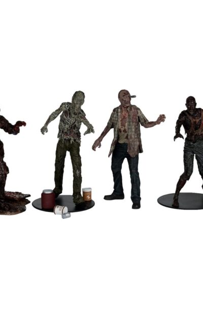 McFarlane Toys: The Walking Dead Actionfiguren 4er-Pack Walkers 13 cm