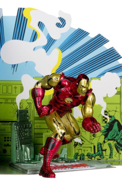 McFarlane Toys: Marvel PVC Statue 1/10 Iron Man (The Invincible Iron Man #126) 11 cm