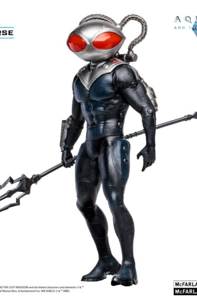 McFarlane Toys: Aquaman and the Lost Kingdom DC Multiverse Megafig Actionfigur Black Manta 30 cm