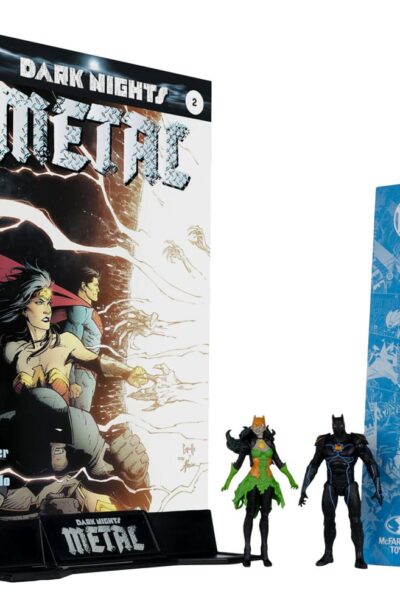 DC Direct Page Punchers Actionfiguren 2er-Pack Batman of Earth-44 & Batman of Earth-11 (Dark Nights: Metal) 8 cm