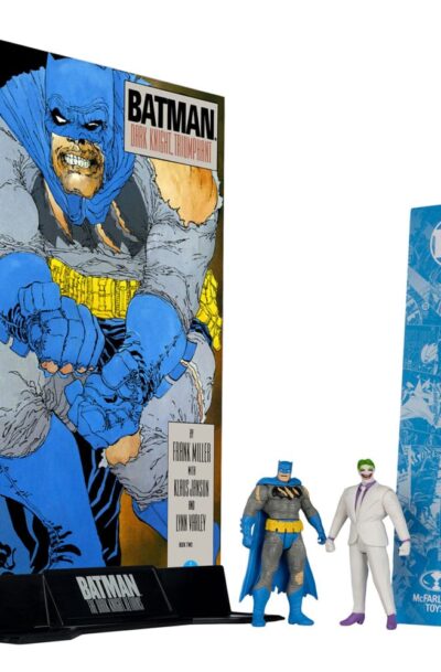 DC Direct Page Punchers Actionfiguren 2er-Pack Batman & The Joker (Batman: The Dark Knight Returns) 8 cm