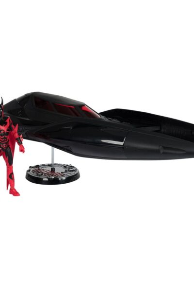 McFarlane Toys: Batman Beyond DC Multiverse Actionfigur mit Fahrzeug Batman & The Batmobile (Gold Label) 53 cm