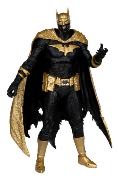 McFarlane Toys: DC Multiverse Actionfigur Batman of Earth-22 Infected (Dark Metal) Knightmare Edition (Gold Label) 18 cm