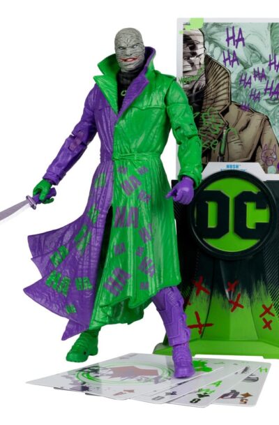 DC Multiverse Actionfigur Hush (Batman: Hush) Jokerized (Gold Label) 18 cm