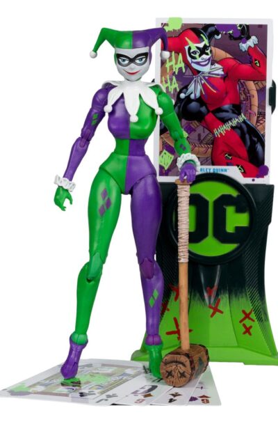 McFarlane Toys: DC Multiverse Actionfigur Harley Quinn (DC Classic) Jokerized (Gold Label) 18 cm