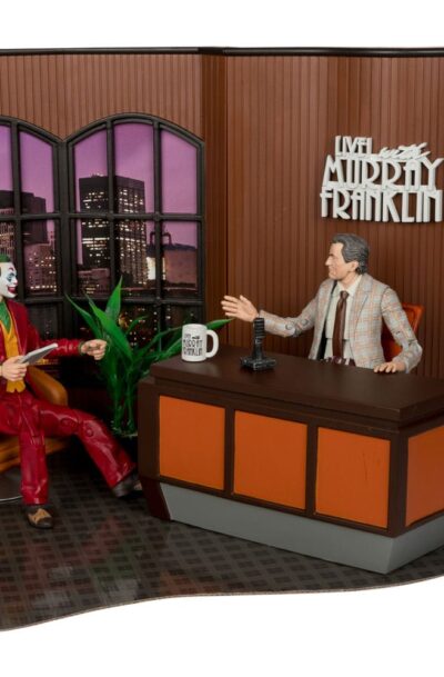 McFarlane Toys: Joker DC Multiverse (Joker Movie) Deluxe Colllector Actionfigur The Joker (Live with Murray Franklin) Limited Edition 18 cm