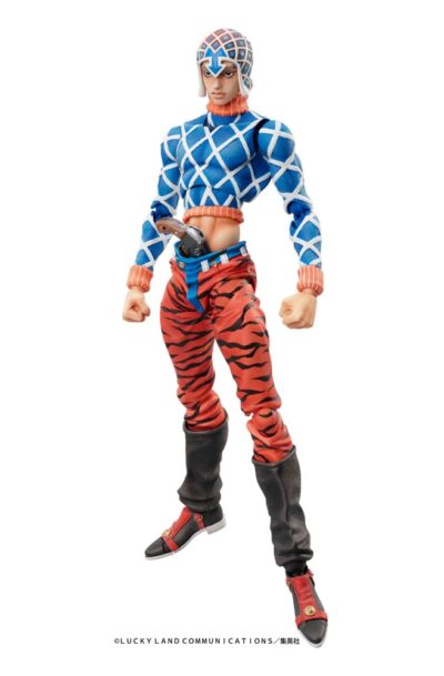 Medicos Entertainment: JoJo’s Bizarre Adventure Part 5 Statue Legend PVC Statue Chozokado Guido Mista & S P (re-run) 15 cm