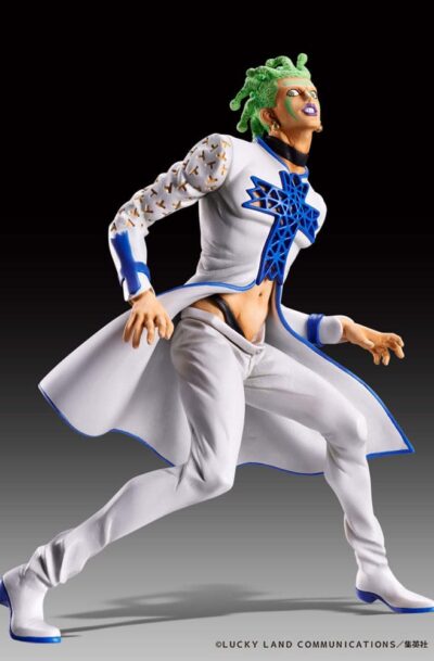 Medicos Entertainment: JoJo’s Bizarre Adventure Part 5 Golden Wind Statue Legend PVC Statue Cioccolata 17 cm