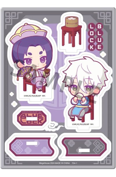 Blue Lock The Movie Acryl Stand Buddycolle Episode Nagi A: Seishiro Nagi & Reo Mikage Yumcha Ver. 14 cm