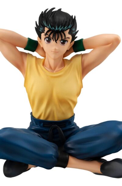 Megahouse: Yu Yu Hakusho G.E.M. PVC Statue Yusuke Urameshi Palm Size 9 cm