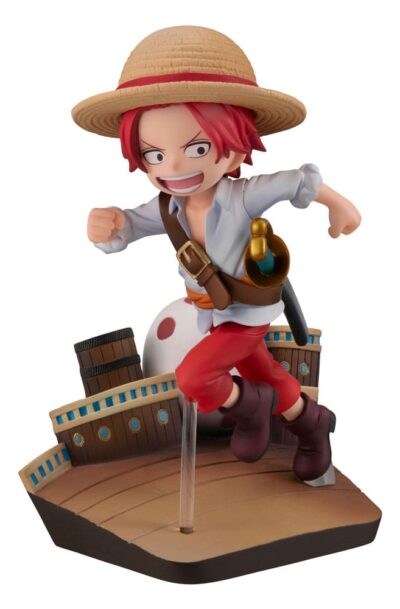 Megahouse: One Piece G.E.M. Serie PVC Statue Shanks Run! Run! Run! 13 cm