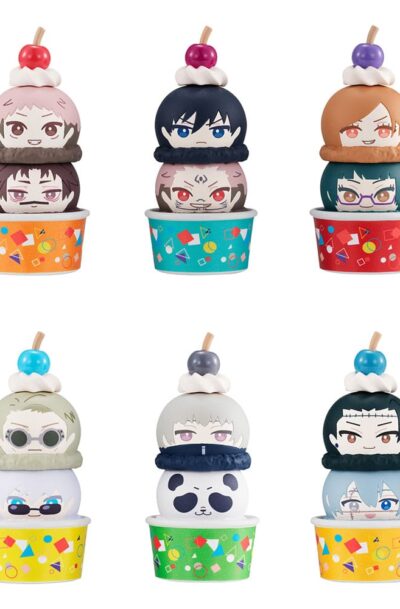 Megahouse: Jujutsu Kaisen Tsumichen Stack up & Change Sammelfiguren 8 cm Sortiment (6)