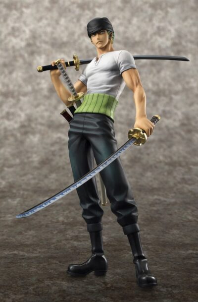 Megahouse: One Piece Excellent Model P.O.P PVC Statue NEO-DX Roronoa Zoro 10th Limited Ver. 23 cm