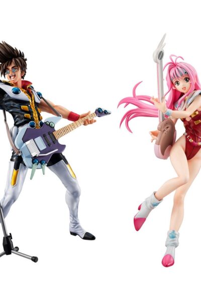 Megahouse: Macross 7 PVC Statue Fire Bomber Live Stage 23 cm