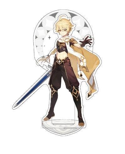 MiHoYo: Genshin Impact Traveler Theme Series Character Acryl Figur Traveler Aether 14 cm