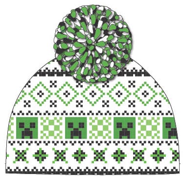 Heroes Inc: Minecraft Pom-Pom Beanie