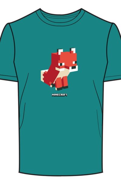 Heroes Inc: Minecraft T-Shirt Simple Fox  Grösse L