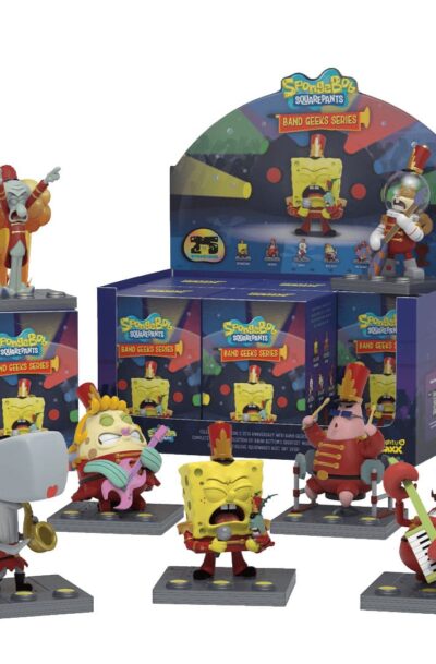 SpongeBob SquarePants: Band Geeks Series 4 inch Vinyl Blind Box Display (6)