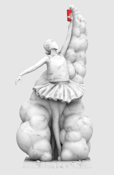 Mighty Jaxx: The Beauty of Rebellion by Abell Octovan Statue