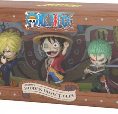 Mighty Jaxx: One Piece Freeny’s Hidden Dissectables 3-Pack Vinyl Figure Luffy, Zoro and Sanji 10 cm