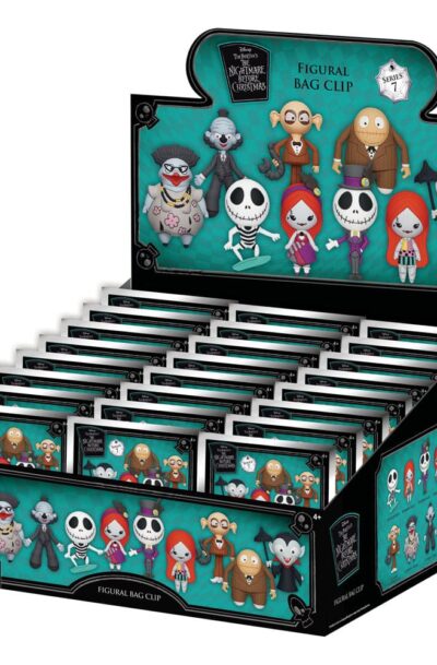 Monogram Int.: Nightmare before Christmas 3D PVC-Taschenanhänger Series 6 Display (24)