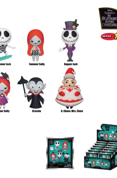 Monogram Int.: Nightmare before Christmas 3D 3D Magnete Series 1 Display (12)