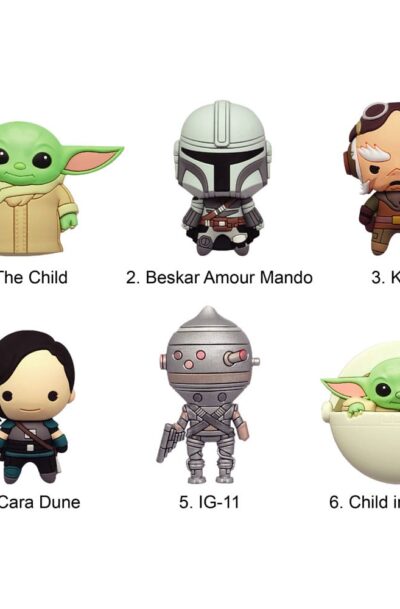 Star Wars: The Mandalorian 3D 3D Magnete Series 1 Display (12)
