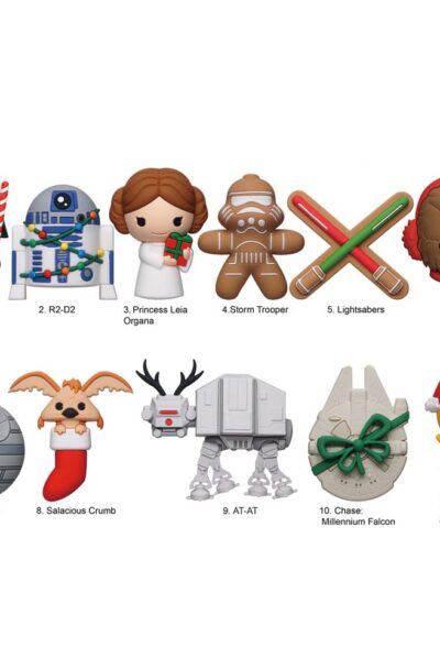 Monogram Int.: Star Wars 3D PVC-Taschenanhänger Series 2 Display (24)