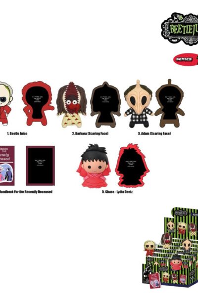 Monogram Int.: Beetlejuice 3D Magnete Series 1 Display (12)