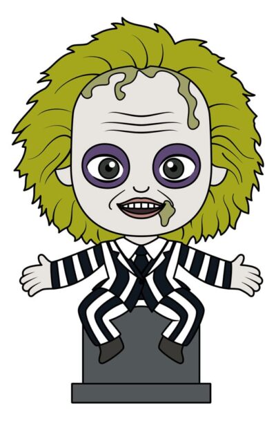Monogram Int.: Beetlejuice 3D Magnet Beetlejuice on Tombstone