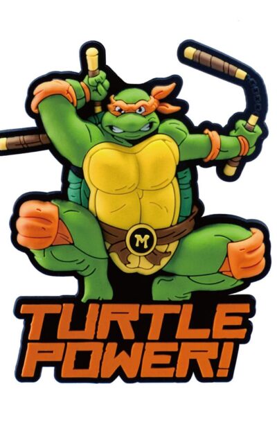 Monogram Int.: Teenage Mutant Ninja Turtles Soft Touch Magnet Micheangelo