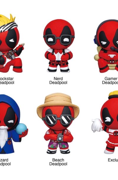Monogram Int.: Marvel 3D Magnete Deadpool Classic Series 1 Display (12)