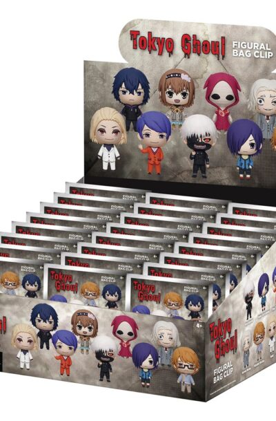 Monogram Int.: Tokyo Ghoul 3D PVC-Taschenanhänger Series 2 Display (24)